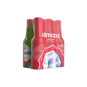 Almaza Pilsener Beer - Pack of 6x33cl